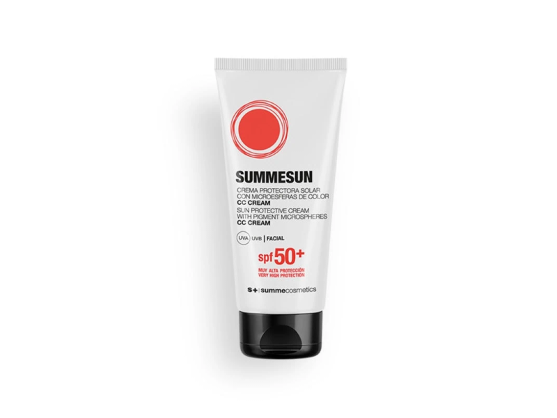 Summecosmetics. Summesun SPF50+ Con Microesferas de Color 75 ml Summecosmetics. Summesun SPF50+ Con Microesferas de Color 75 ml