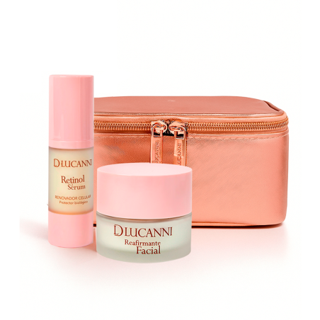 D'Lucanni. Pack Reafirmante Facial + Retinol Sérum