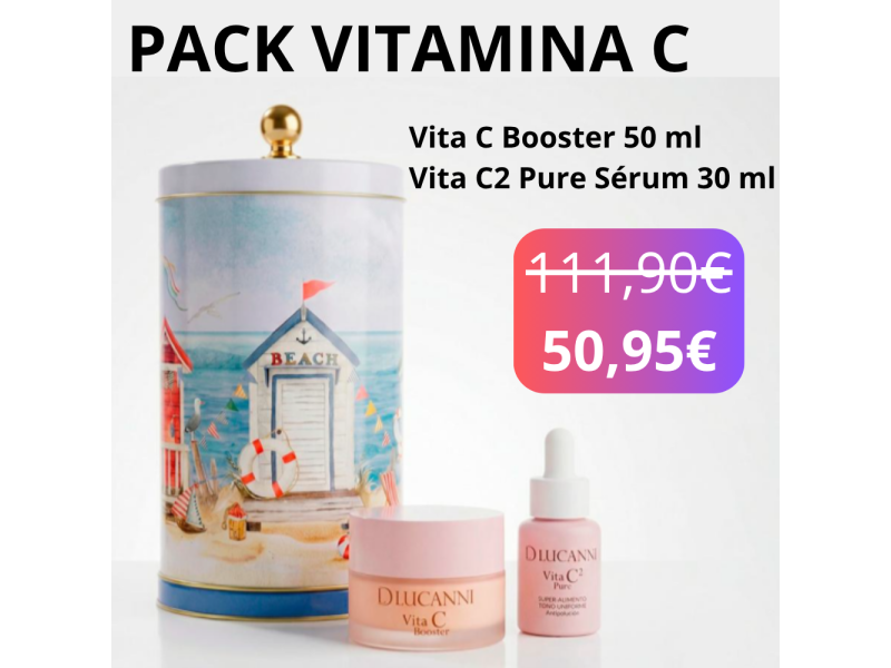 D'Lucanni Pack Vitamina C Crema y Sérum