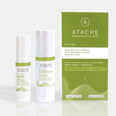 Atache. Biological Triple Antioxidant Night Protector 15ml+30ml