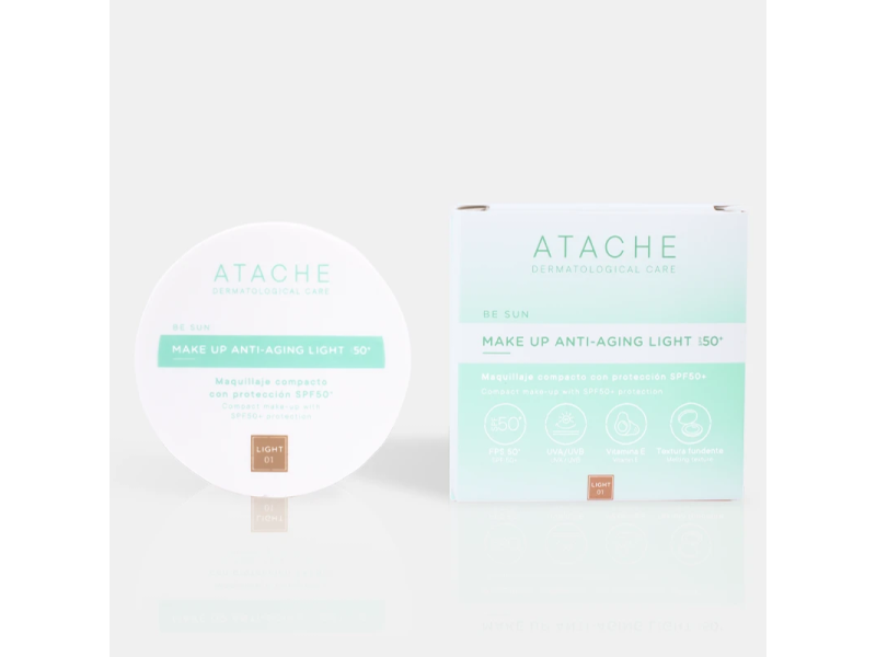 Atache. Make Up Anti-Aging Light 01 SPF 50+ 12 gr Atache. Make Up Anti-Aging Light 01 SPF 50+ 12 gr
